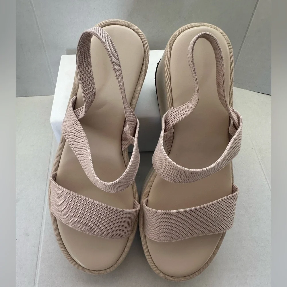 MeiLuSi Women's Platform Sandals,  Size 7.5